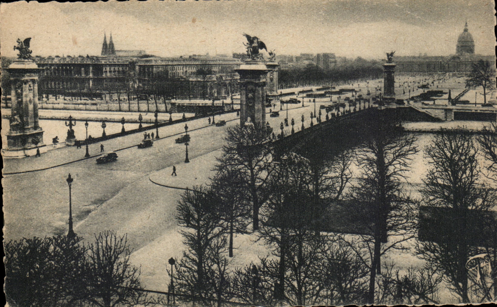 Paris - 7 - Bridge Alexandre III CPA