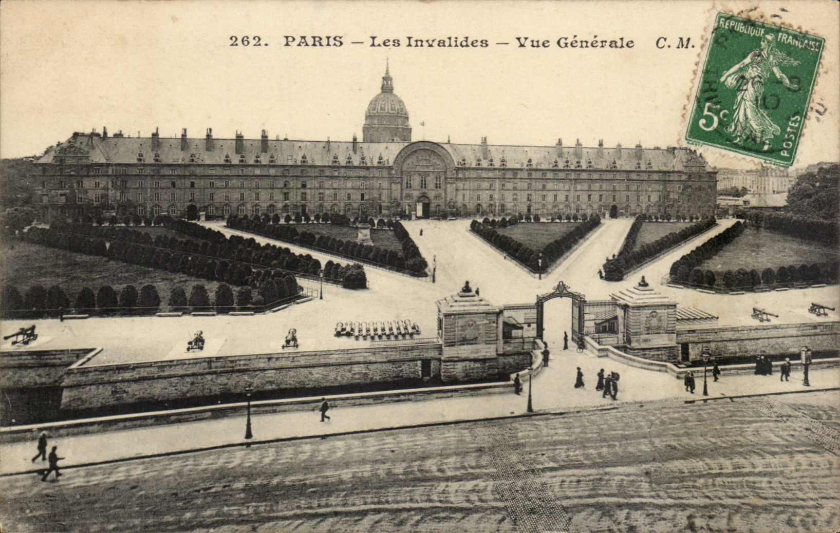Paris - 7 - Invalides - View CPA