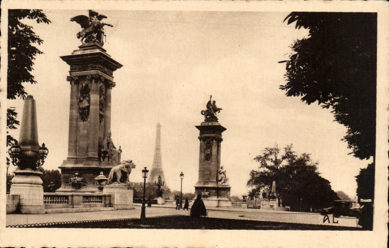 Paris - Paris and its Wonders - Eiffel Tower - Eiffel Tower CPA