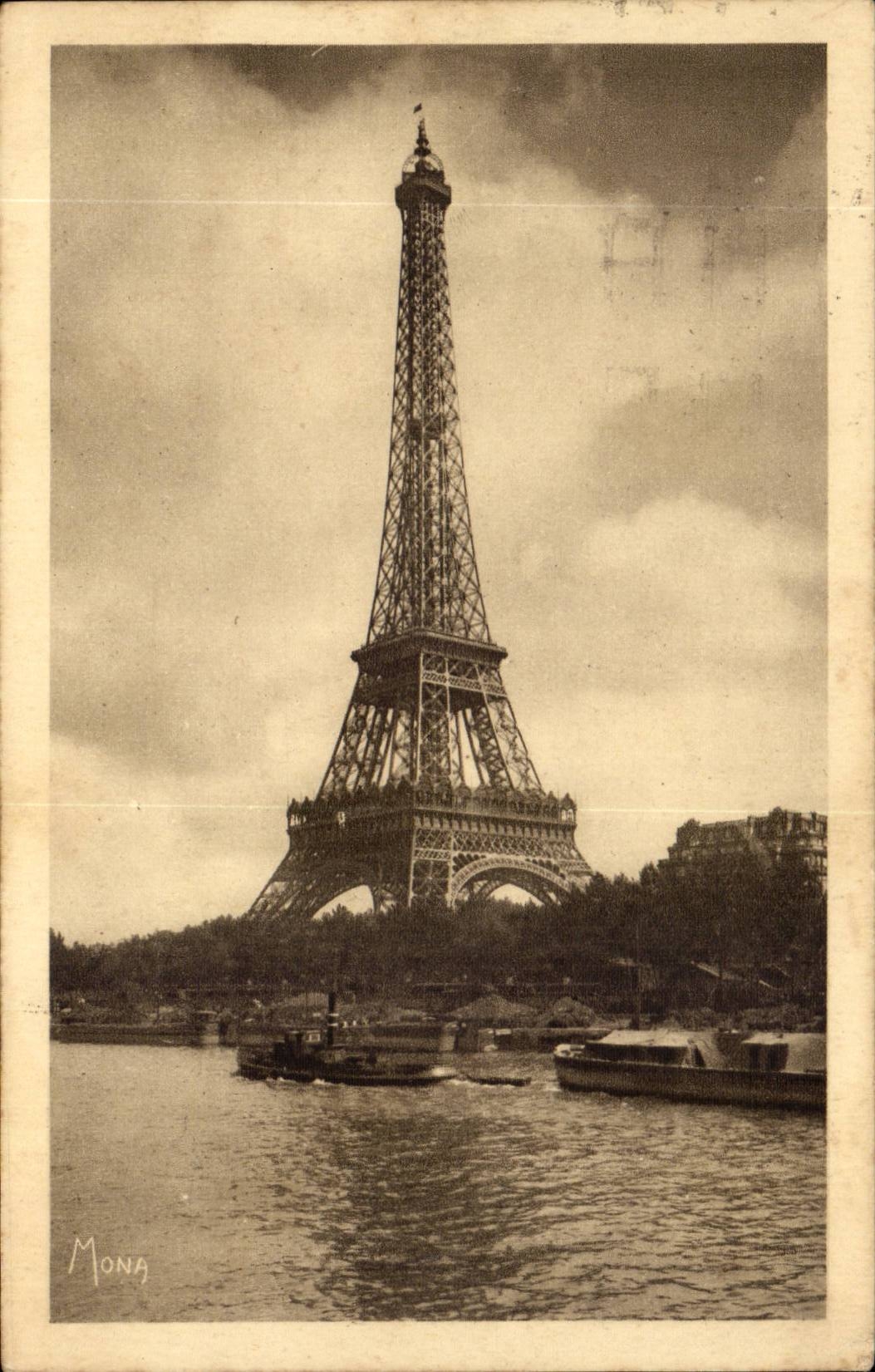 Paris - 7 - Eiffel Tower - Eiffel Tower - CPA