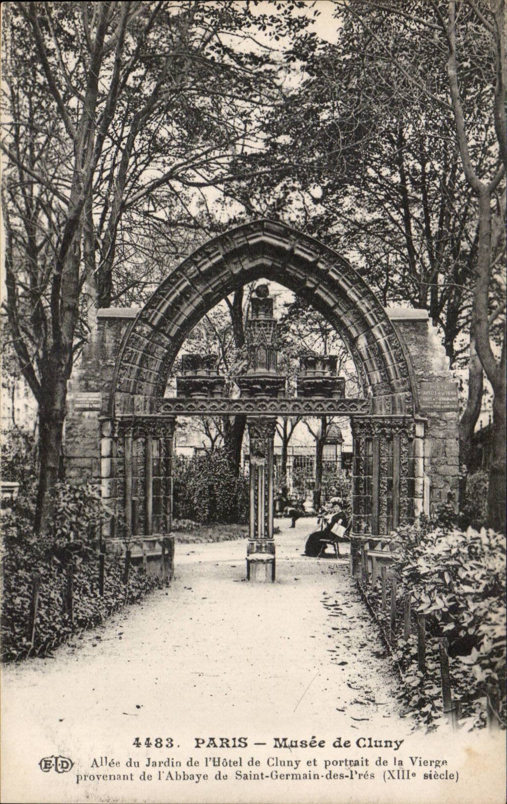 Paris - 5 - Museum of Cluny - CPA
