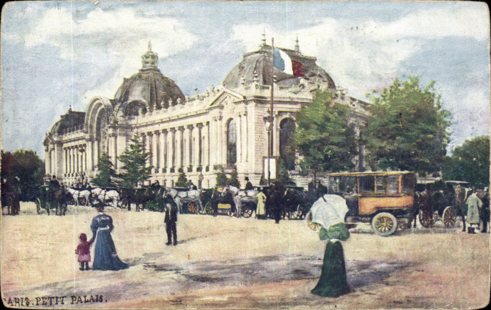 Paris - 8 - Petit Palais - Art - Table CPA