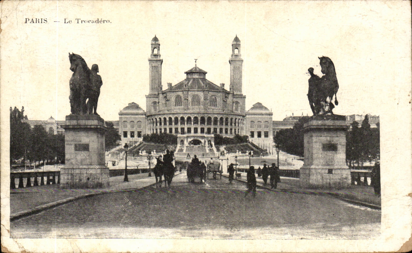 Paris - 16 - Le Trocadero CPA 