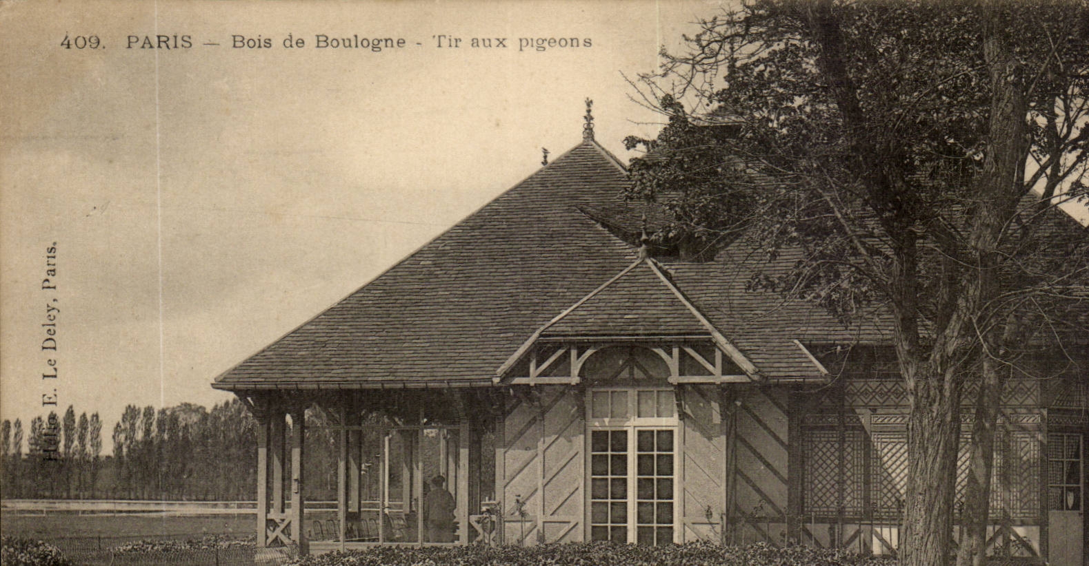 Paris - 16 - Bois de Boulogne - Tir aux Pigeons CPA 