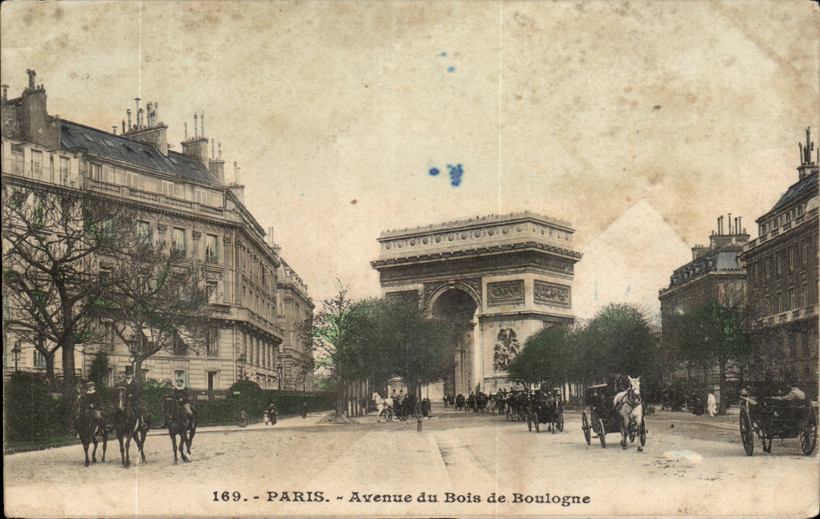 Paris - 16 - Avenue du Bois de Boulogne CPA 