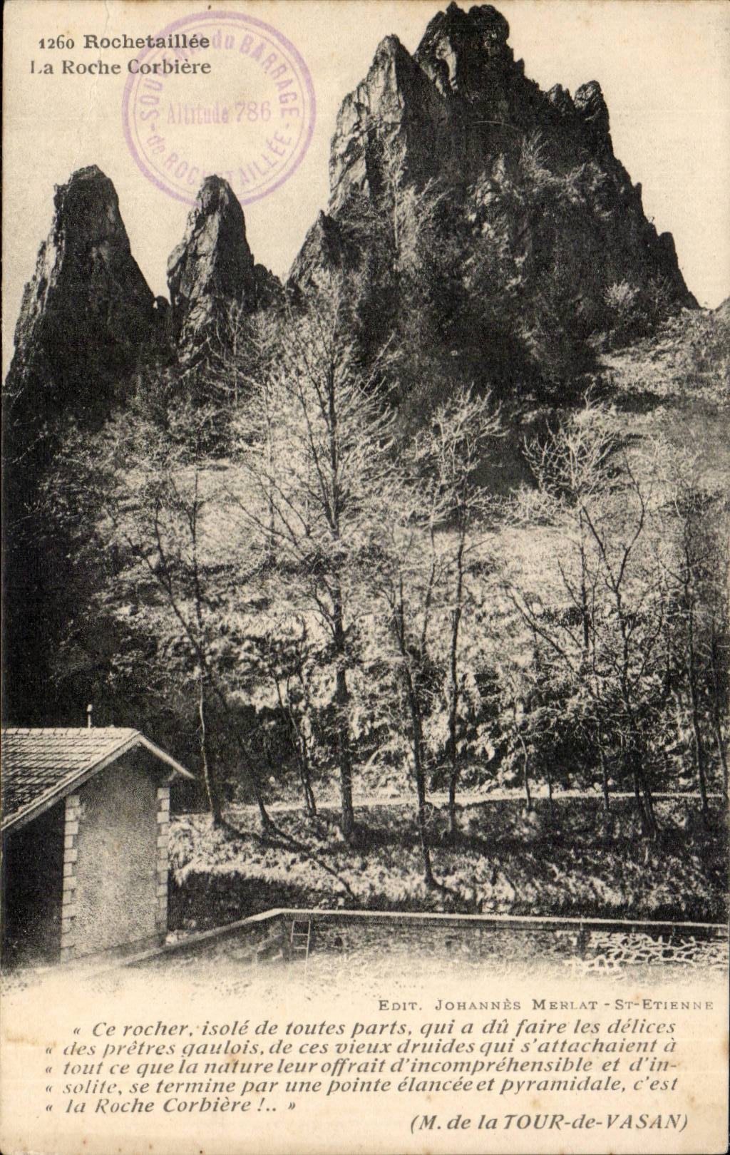 CPA Rochetaillee the Corbiere Rock