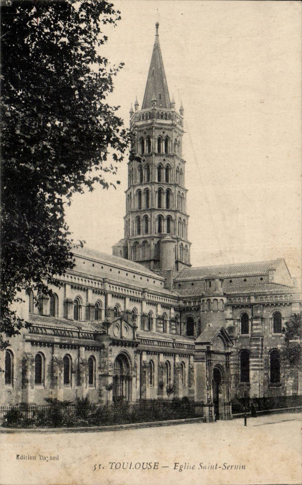 Toulouse CPA Eglise Saint Sernin