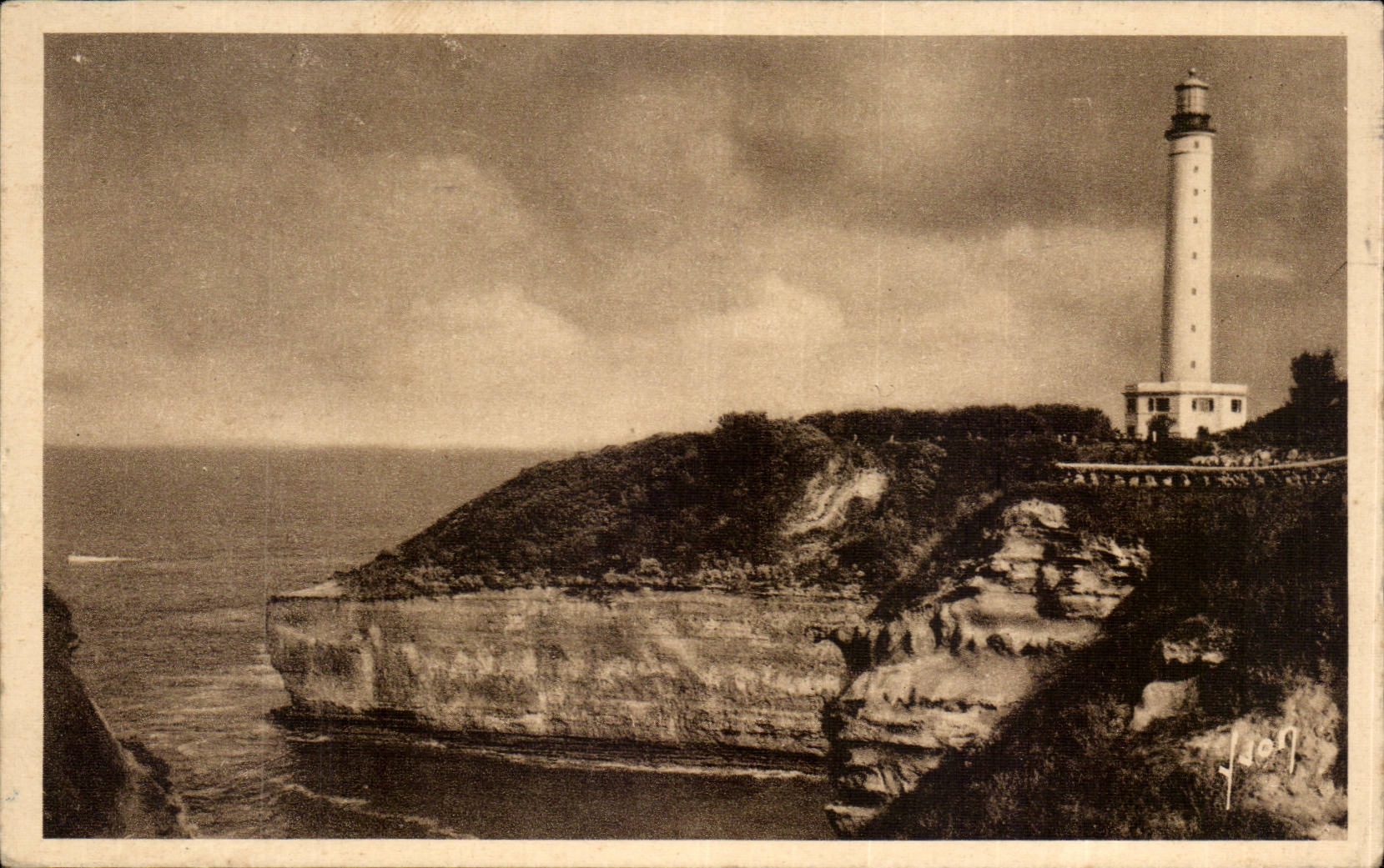 Biarritz CPA Le CAp sAint Martin et le phare ( lighthouse )