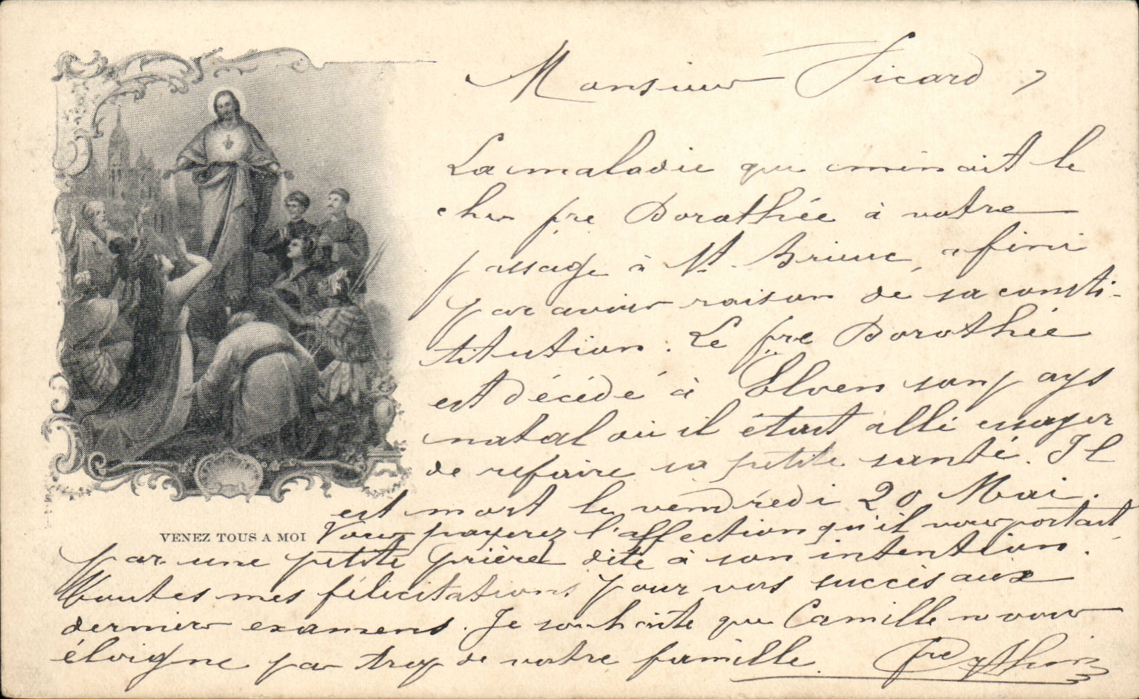 Religion - Jesus - Come all has me - CPA