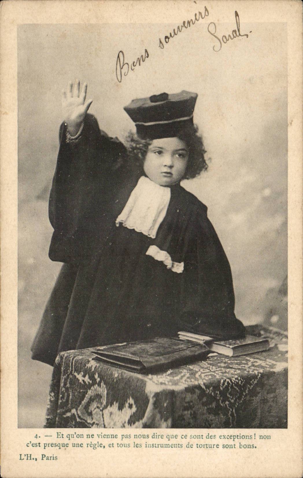 Fantasy - Child - darling little scholar Lawyer Law lawyer CPA