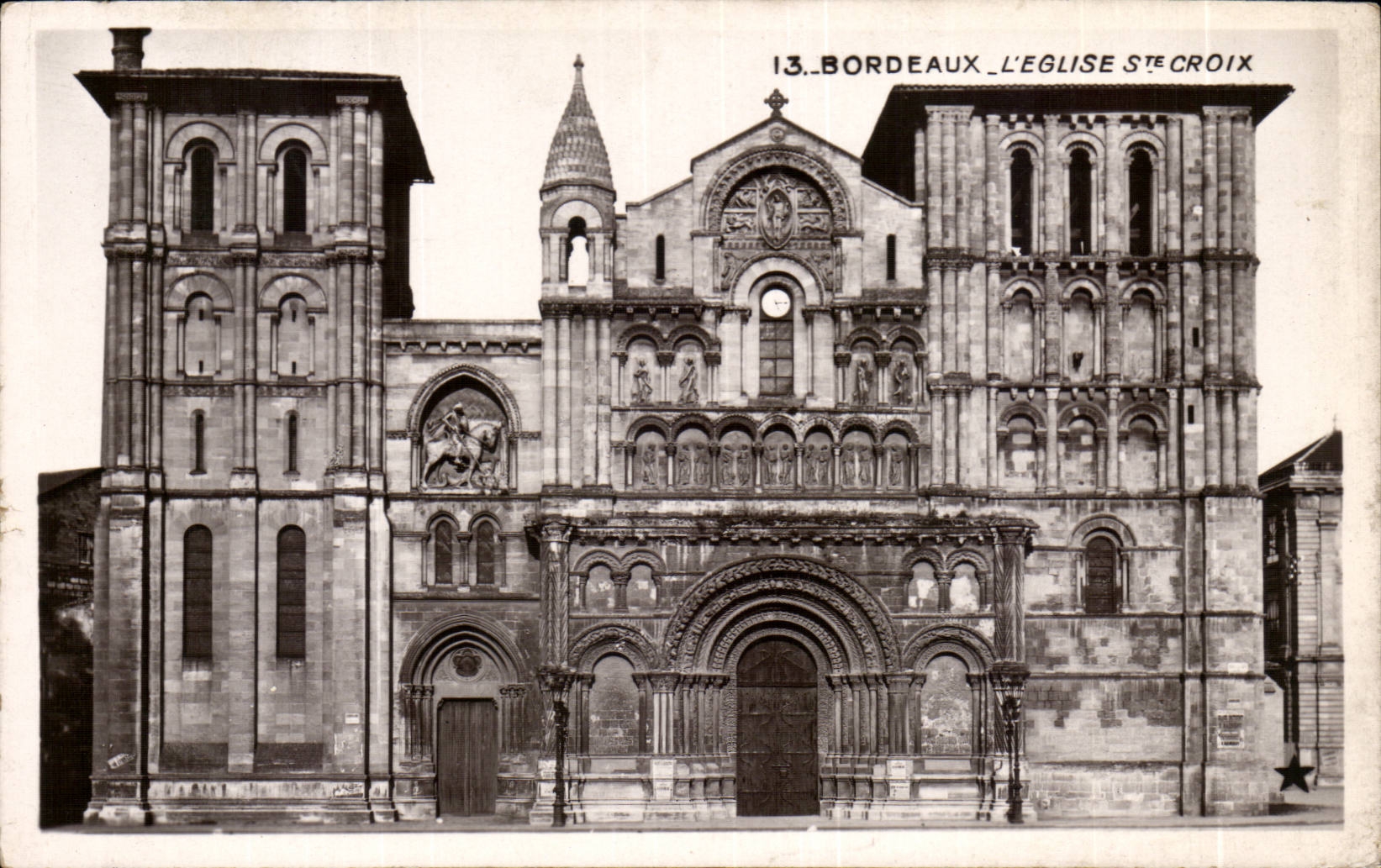 CPA Bordeaux the church co Cross