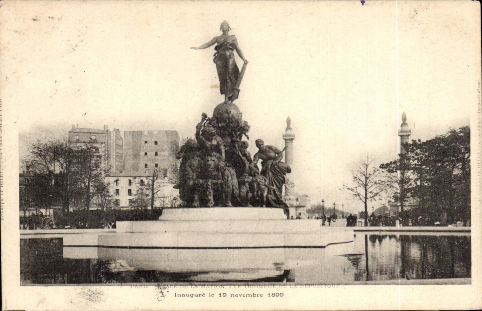 CPA Paris Place de la Nation