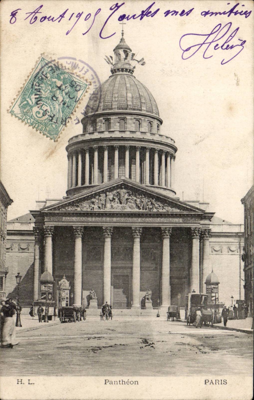 CPA Paris the Pantheon