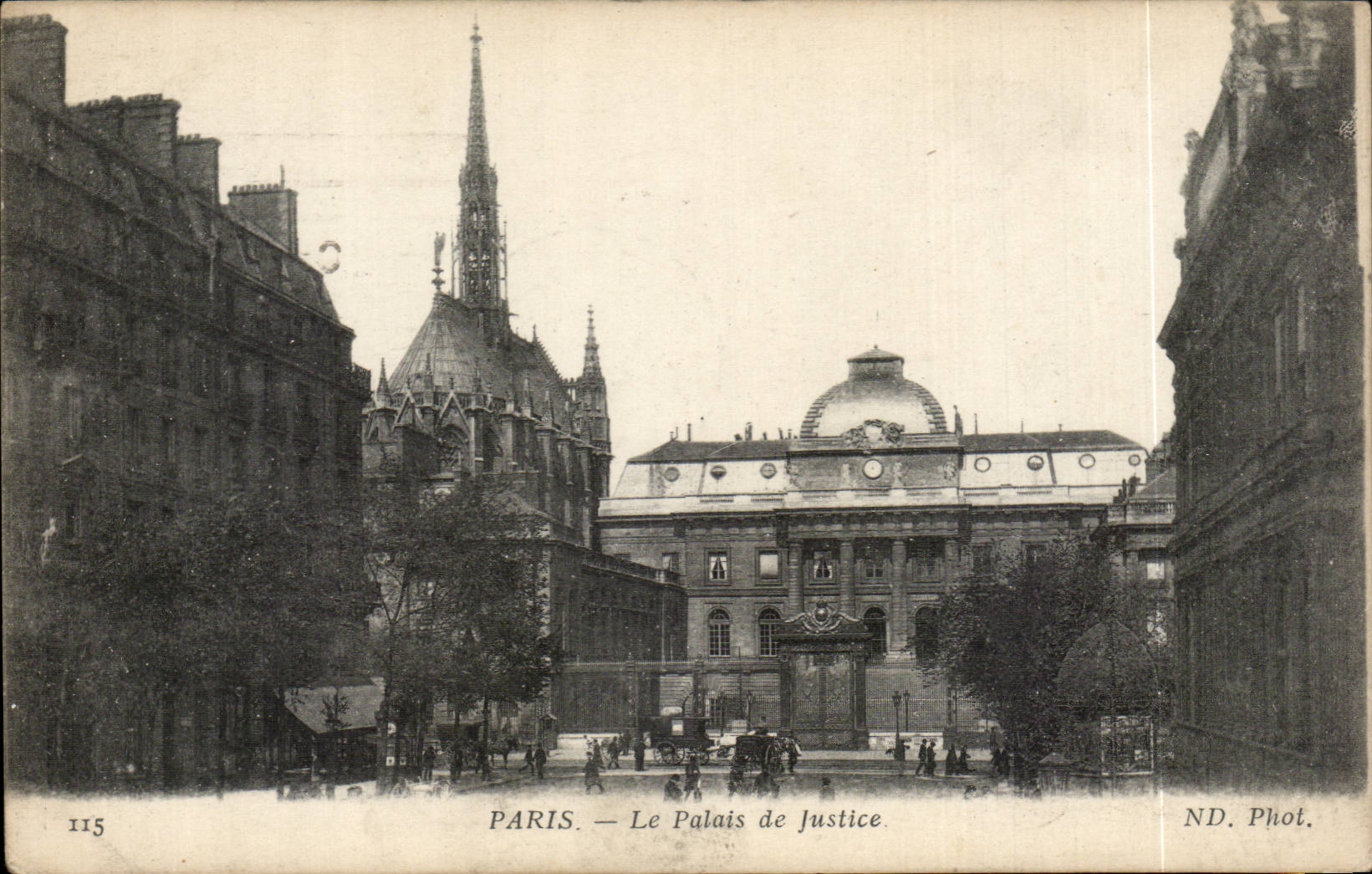 CPA Paris le palais de justice