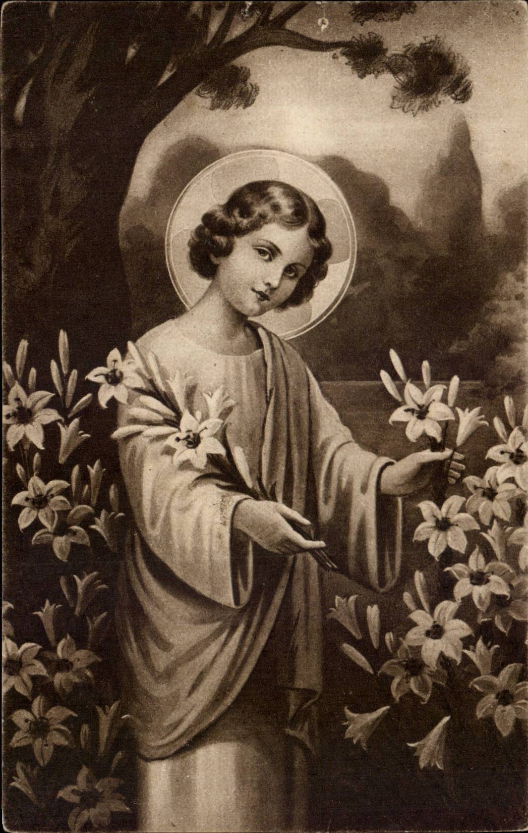 CPA Fantasy Child Christ Jesus Religion