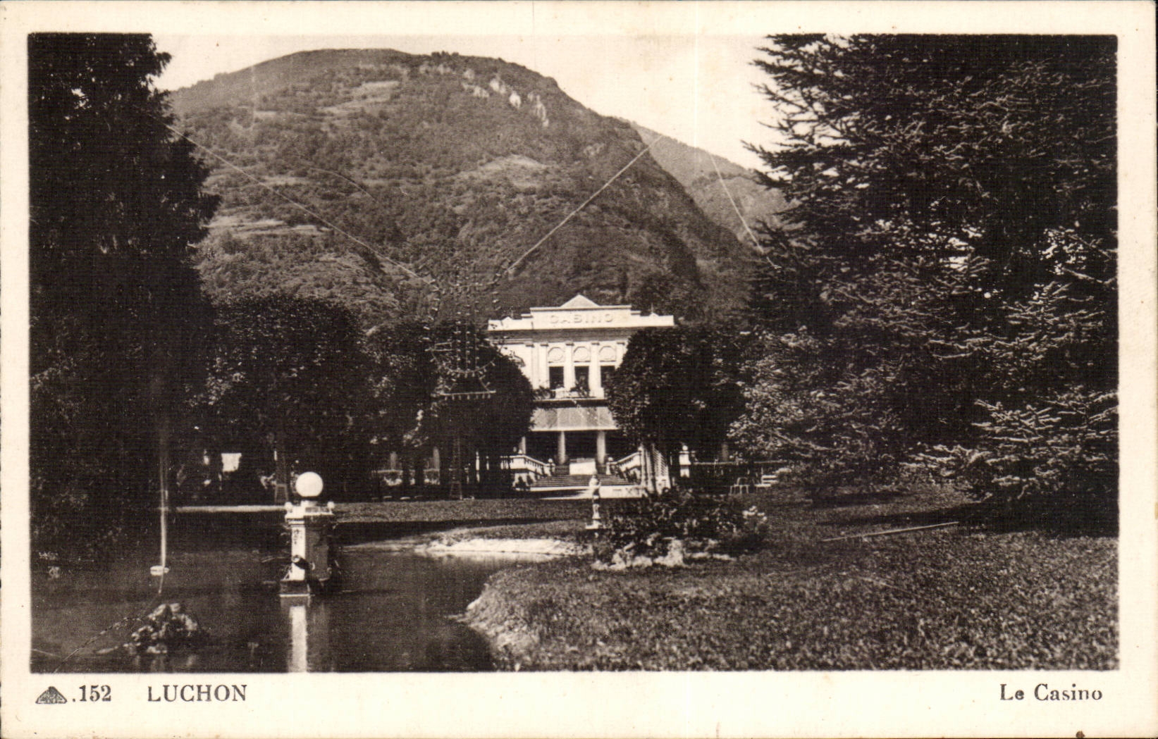 CPA Luchon the casino