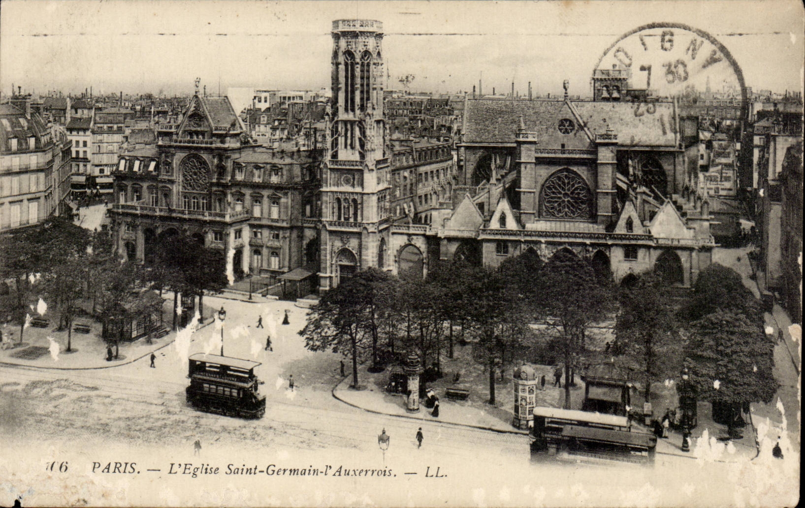Paris CPA Eglise Saint Germain l'auxerrois