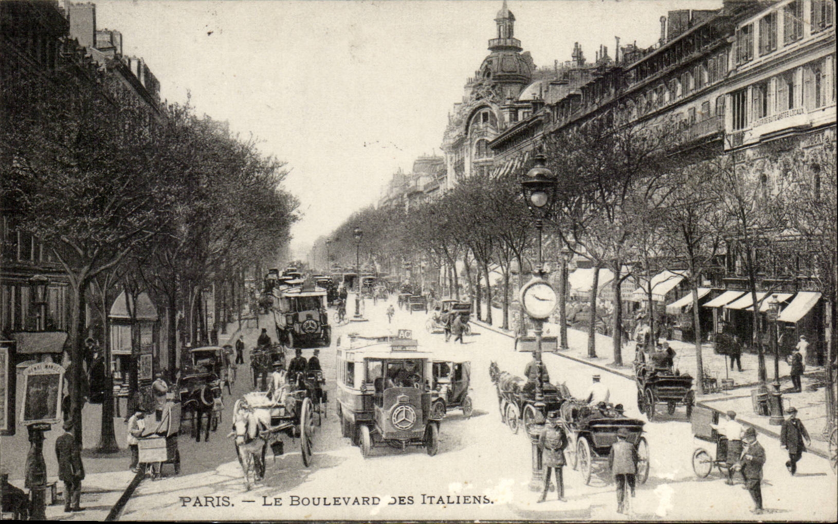 Paris CPA Boulevard des Italiens