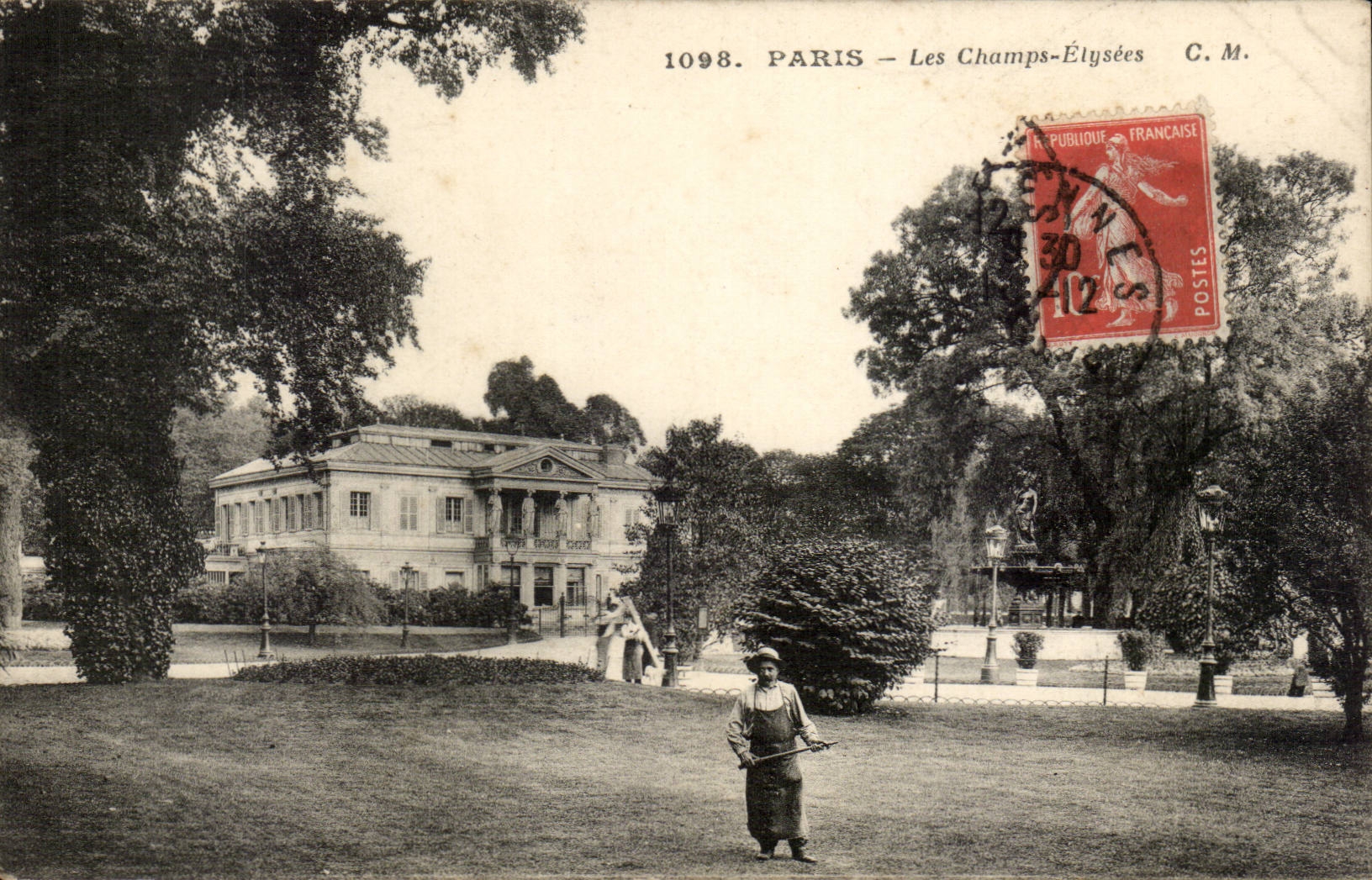 Paris CPA Champs Elysees