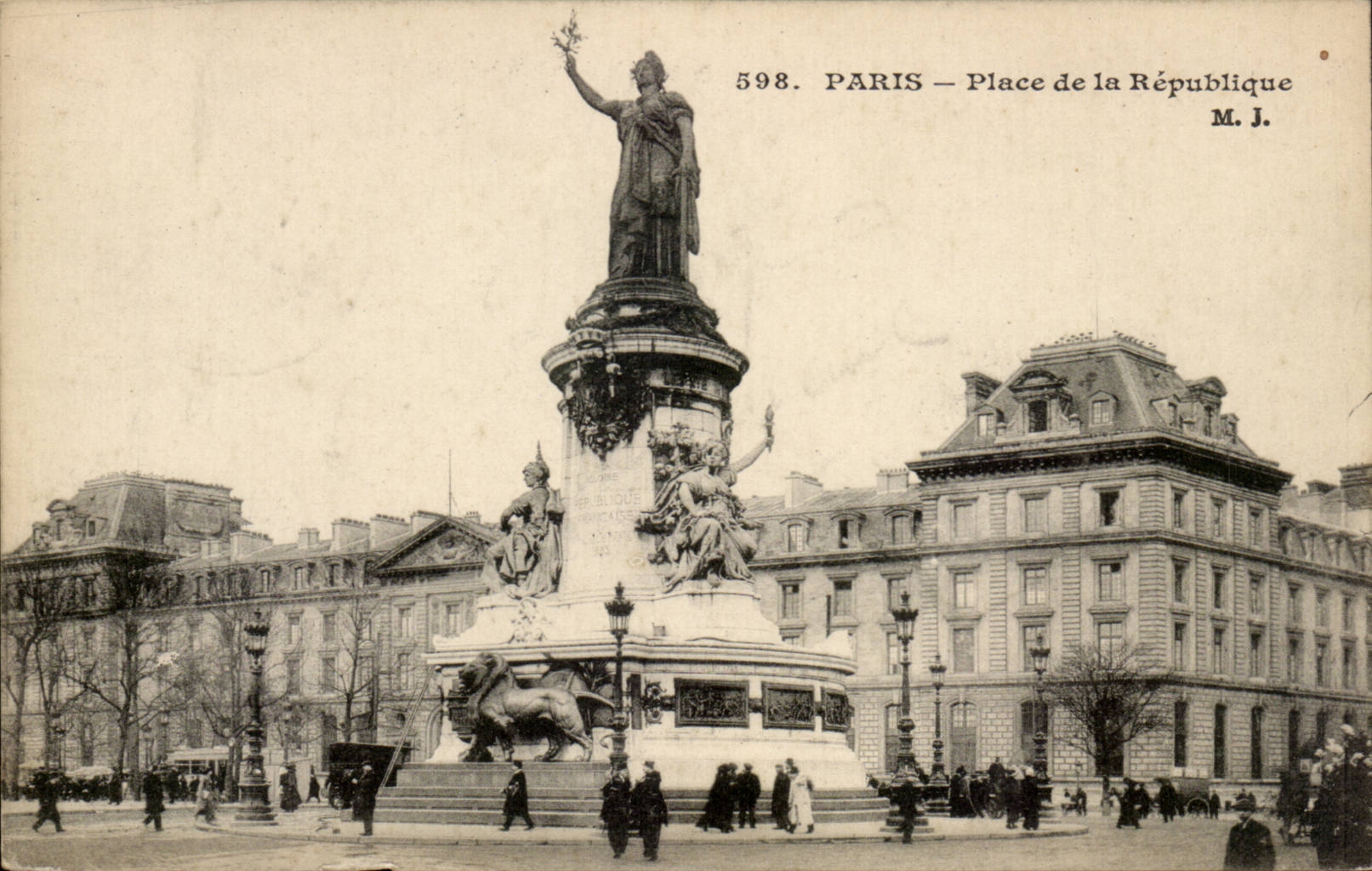 Paris CPA places Republic