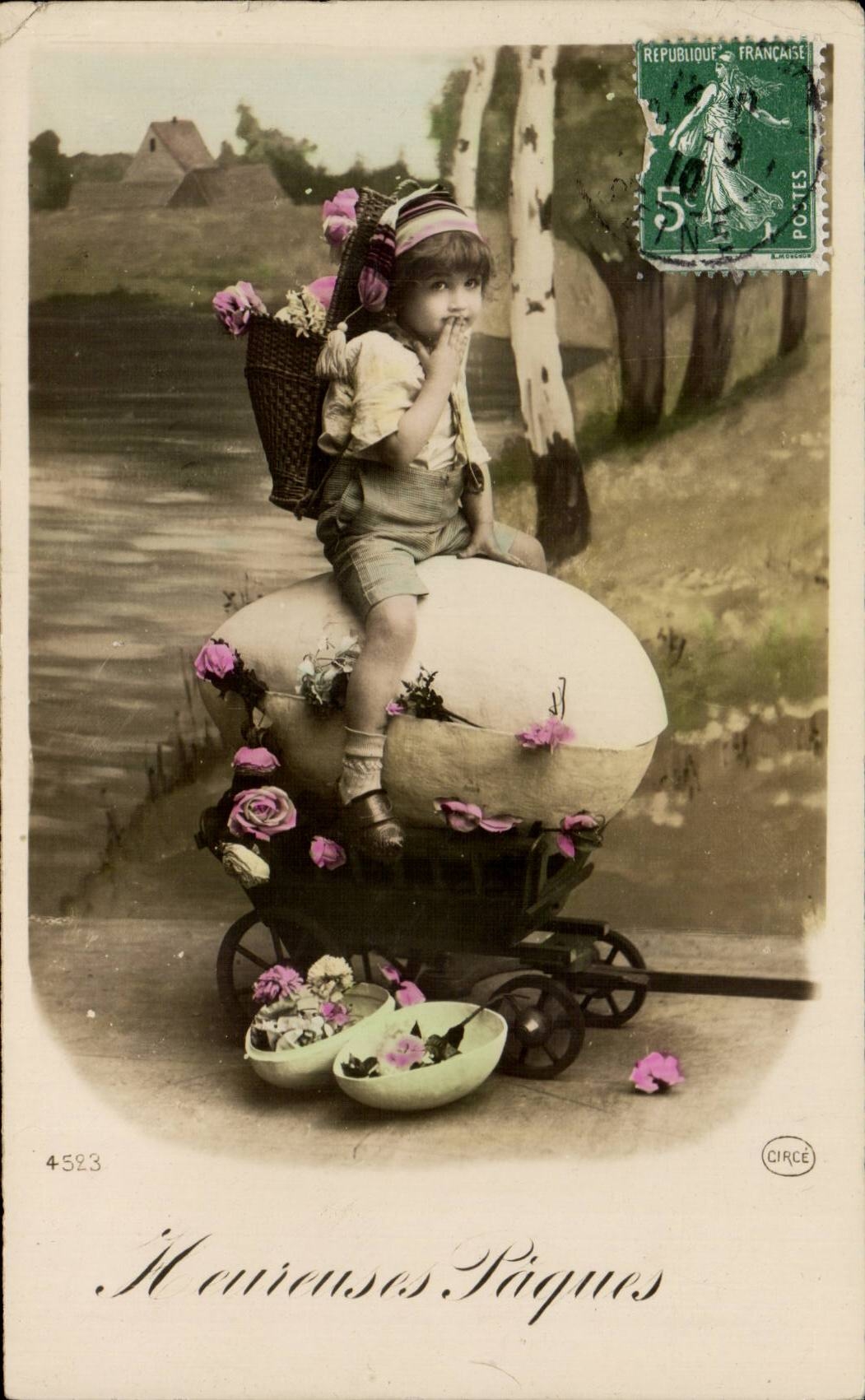 Happy CPA Fantasy Child Easter Easter