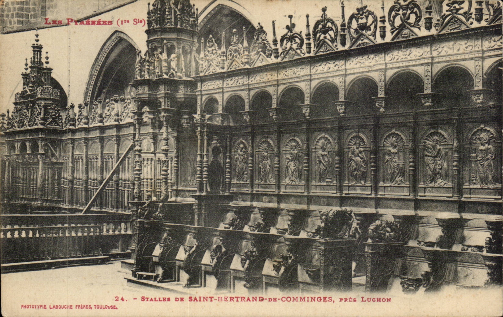 CPA Stalls of St Bertrand de Comminges close Luchon