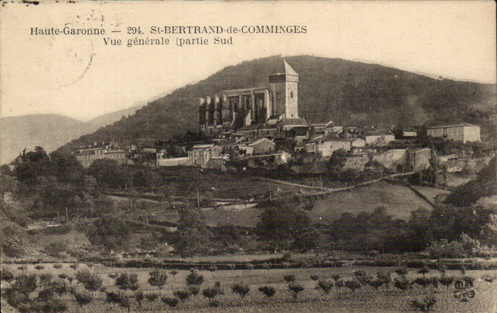 CPA Saint Bertrand de Comminges View (left southern)