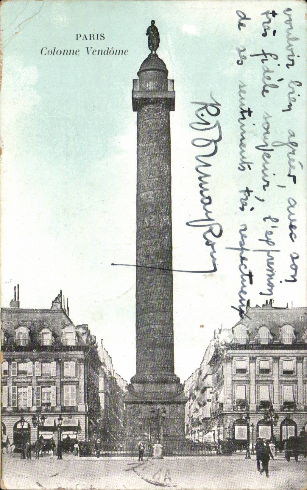 Paris CPA Vendome Column