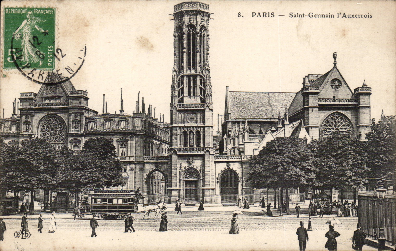 Paris CPA Saint Germain l'auxerrois