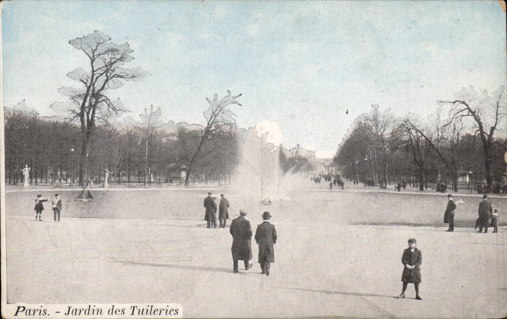 Paris CPA Jardin des Tuileries