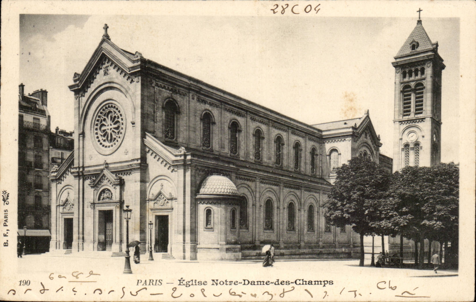 Paris CPA Notre Dame Church of the Fields