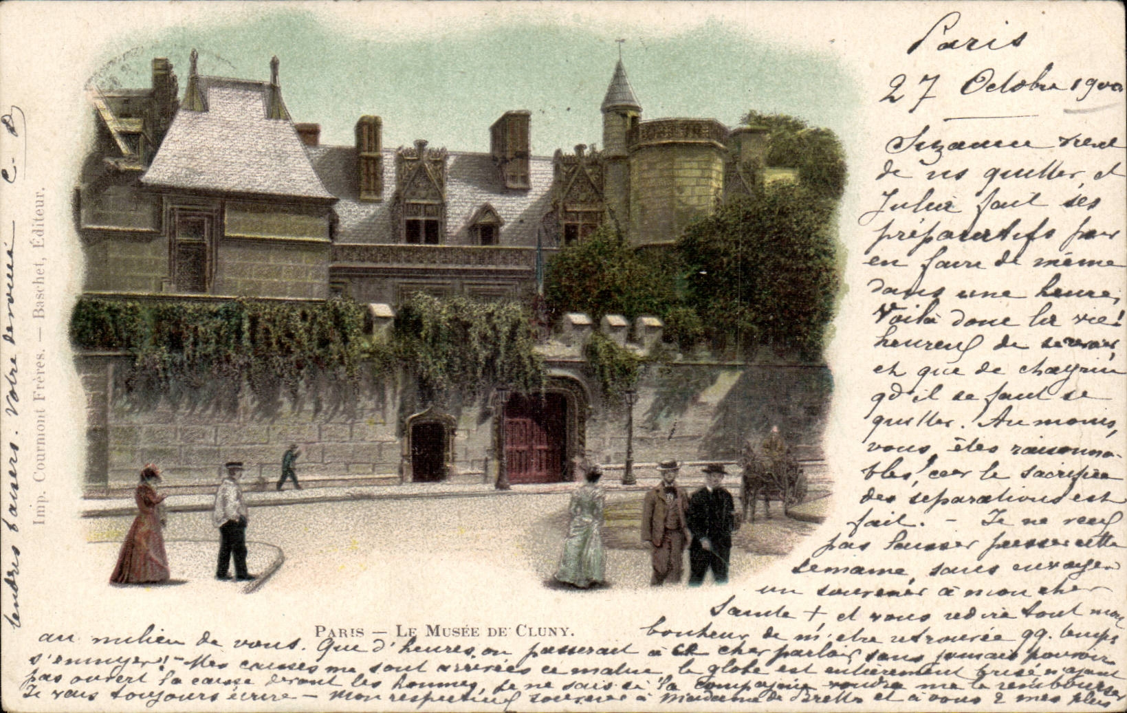 Paris CPA Museum of Cluny