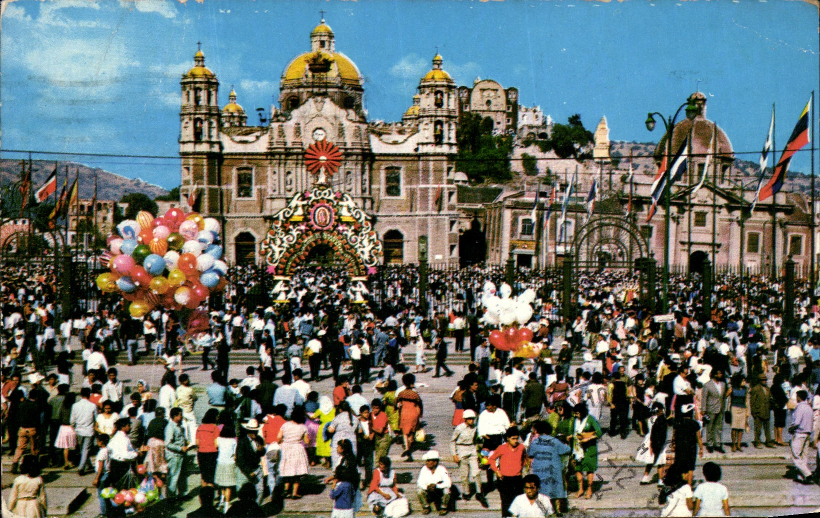 MODERN CARD Mexico City Mexico Basilica D eGuadalupe