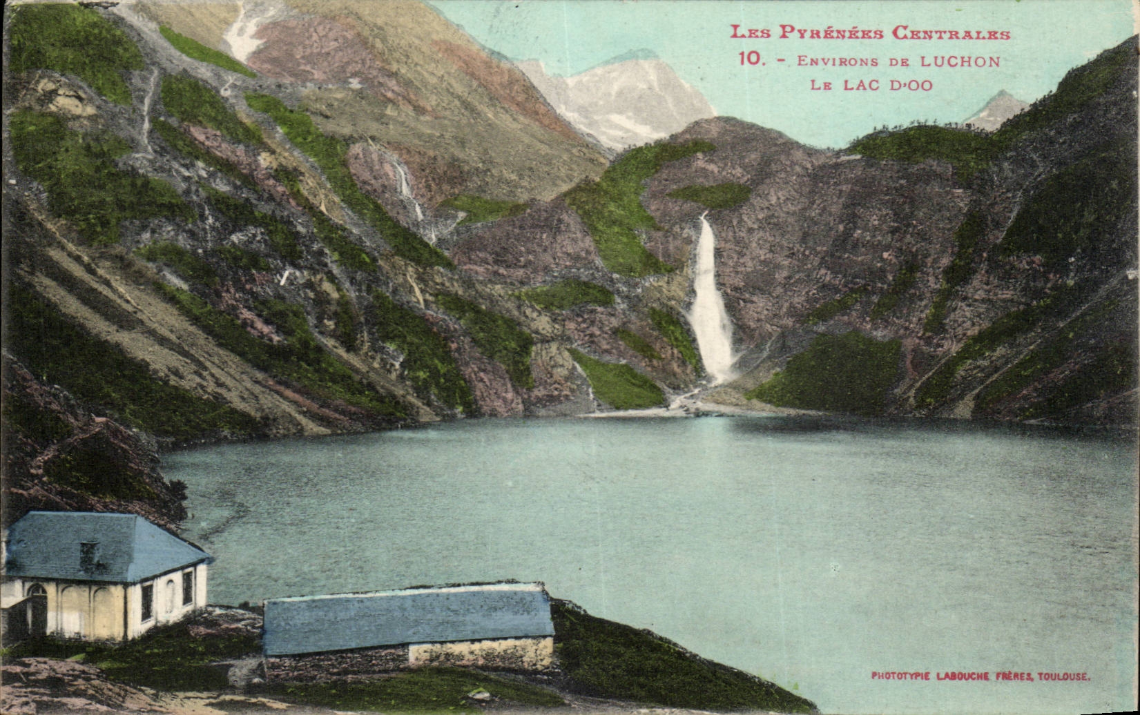 CPA Surroundings of Luchon the Lake Oo
