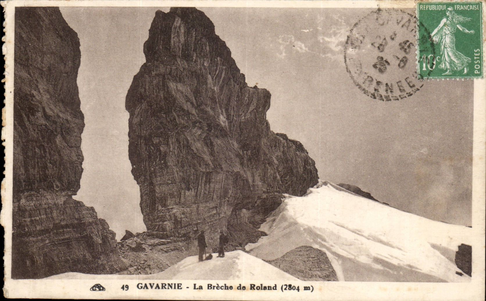 CPA Gavarnie the Breach of Roland