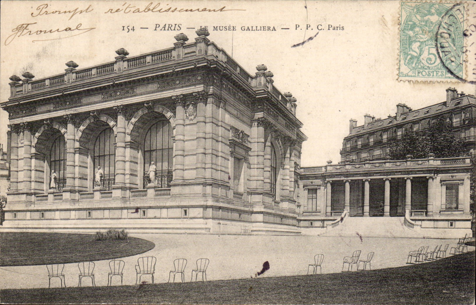 Paris CPA Musee Galliera