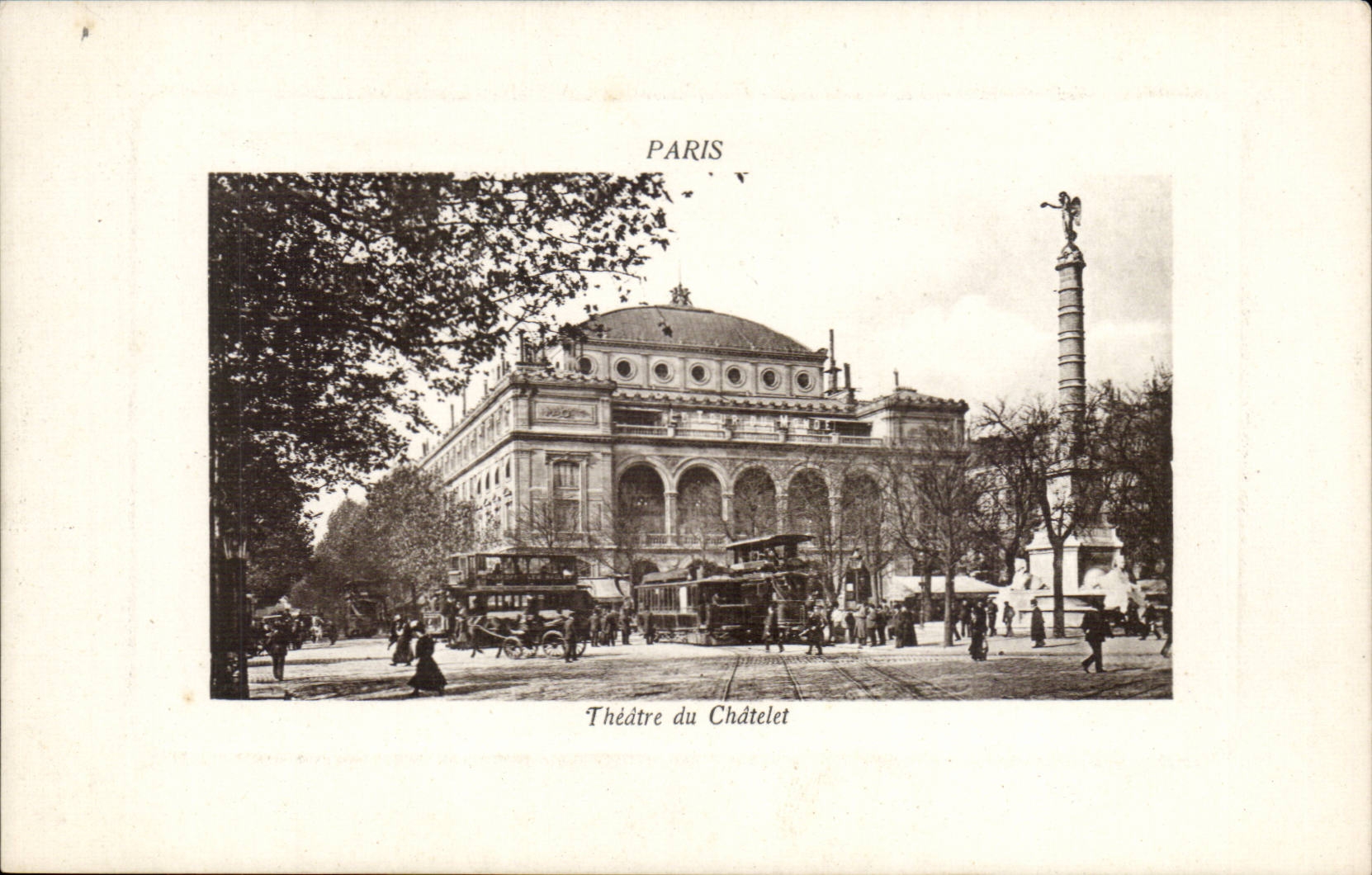 Paris CPA Theatre du Chatelet