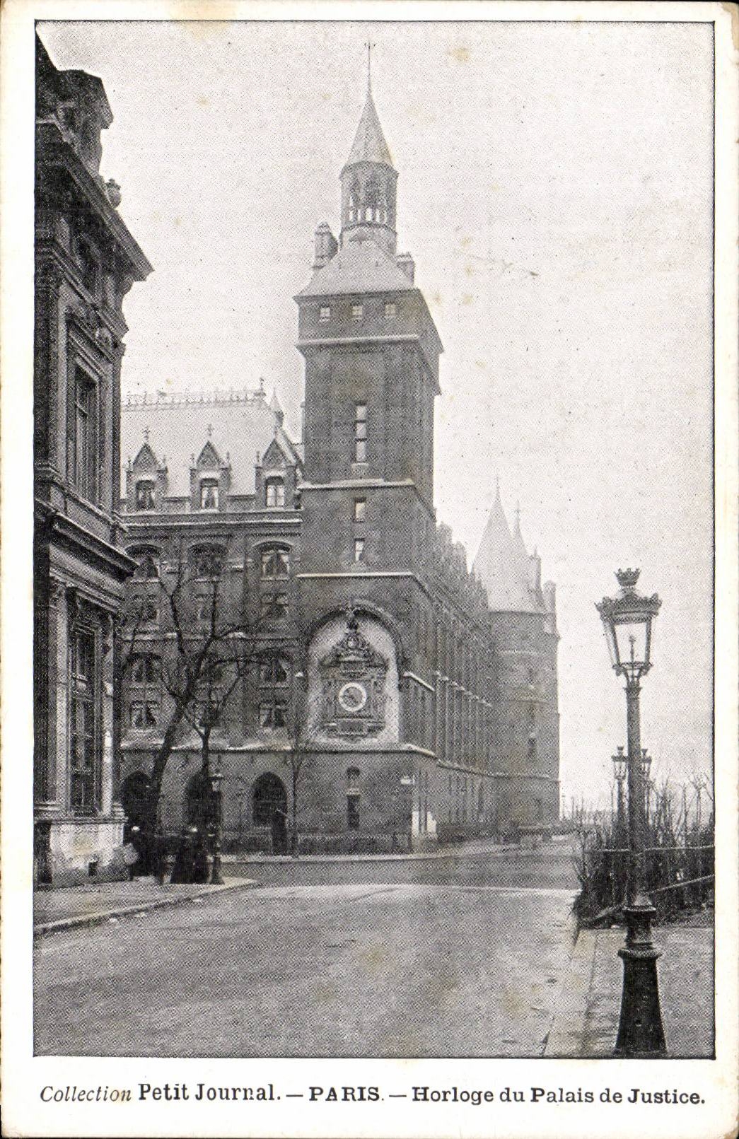 Paris CPA Horloge du palais de justice