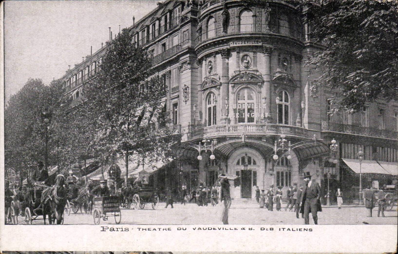 Paris CPA Boulevard des italiens