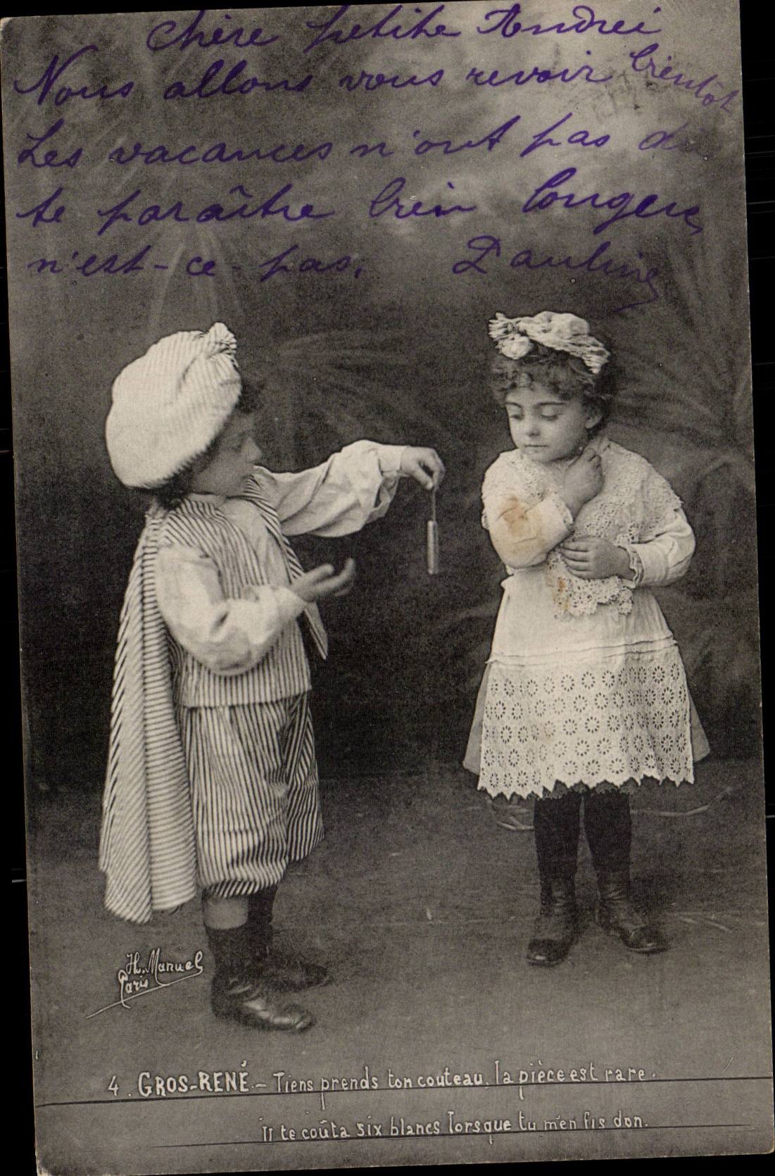 CPA Fantasy Children Large Rene Pendulum