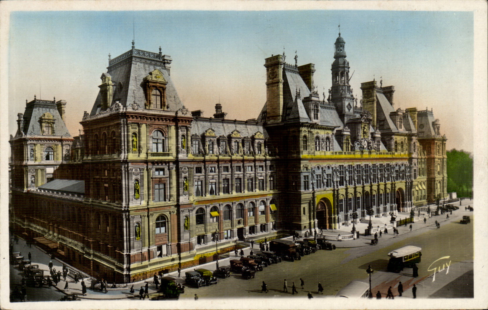 Paris CPA Hotel de ville