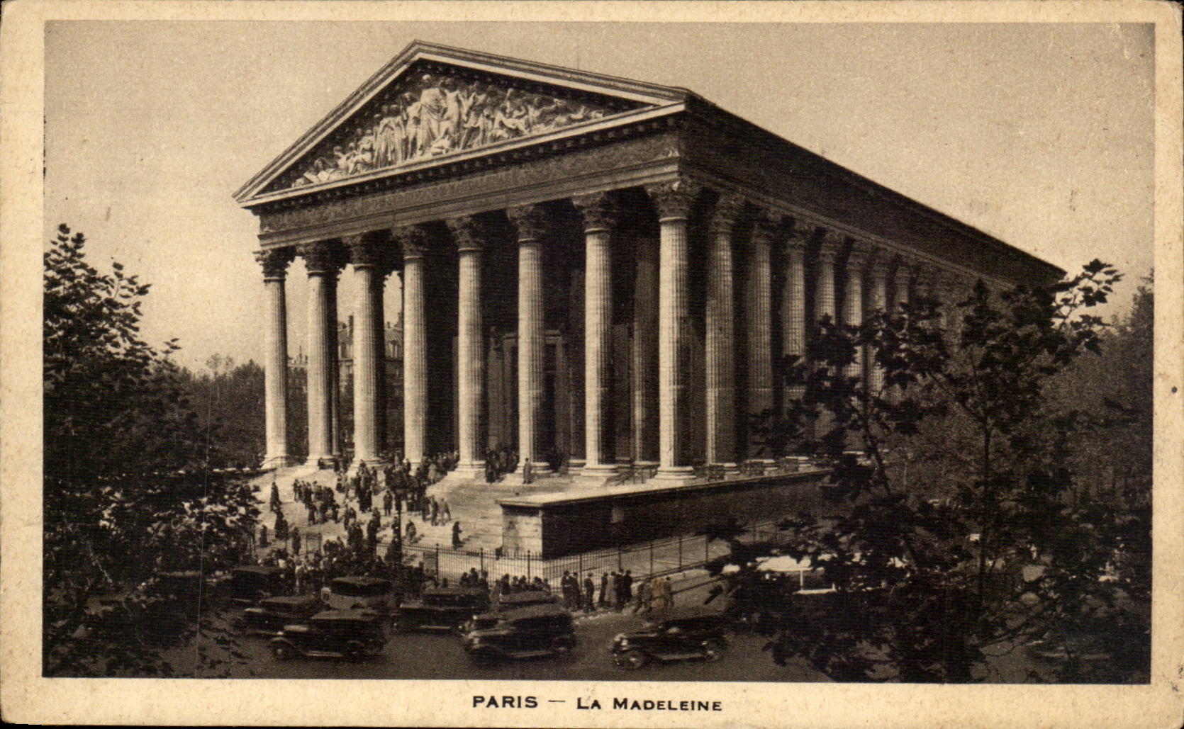 Paris CPA the Madeleine