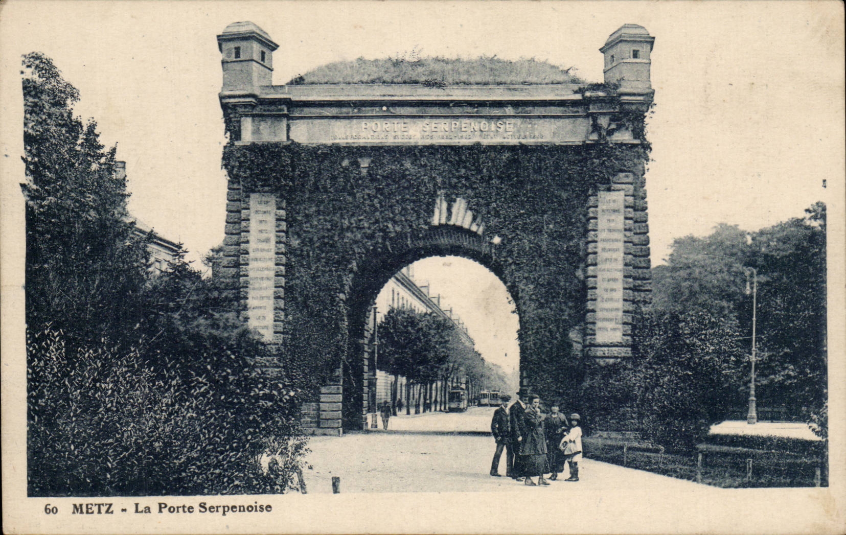 CPA Metz die Serpenoise Tur
