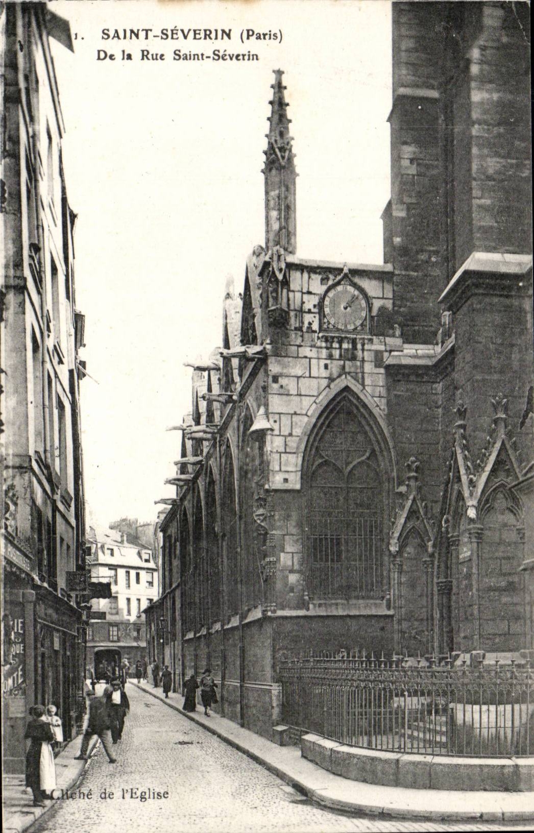 Paris Saint Severin CPA De la rue Saint SEverin