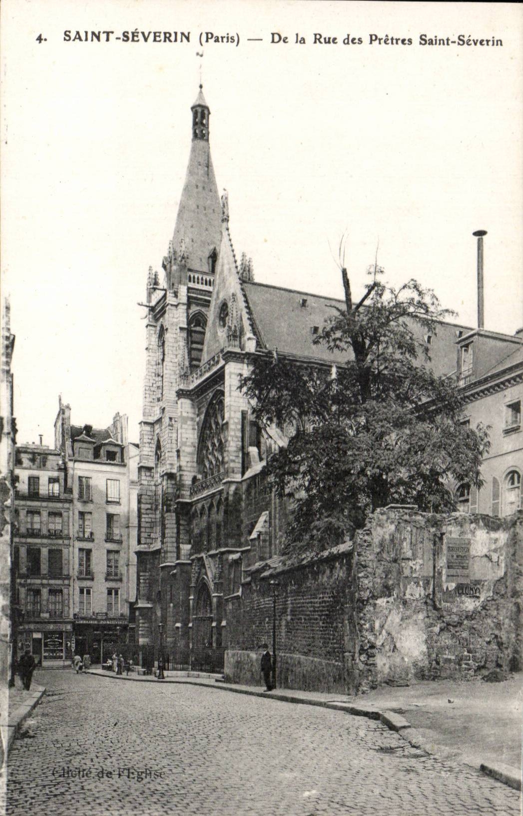 Paris Saint Severin CPA De la rue des Pretres Saint SEverin