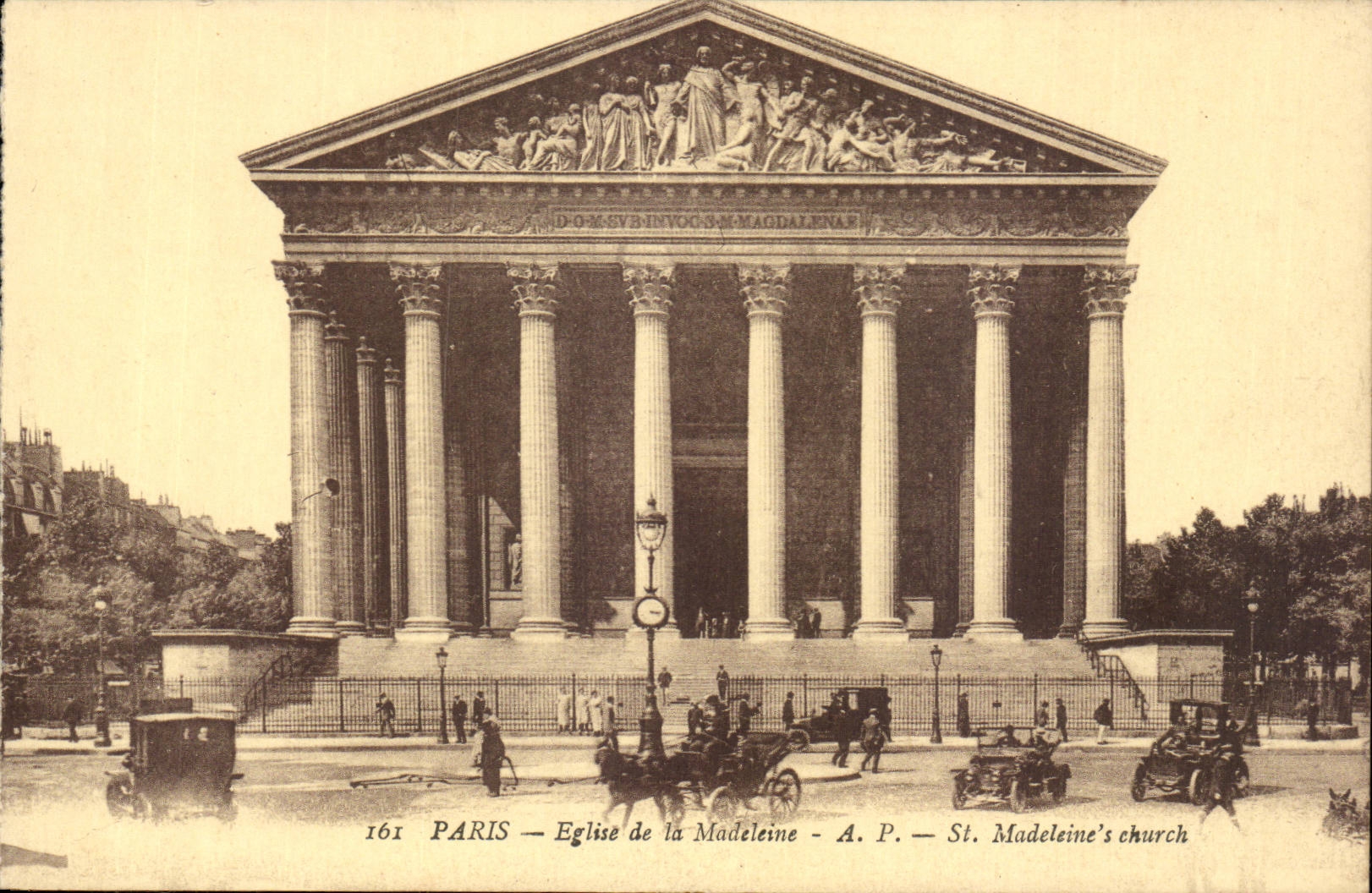 Paris CPA Church of the Madeleine