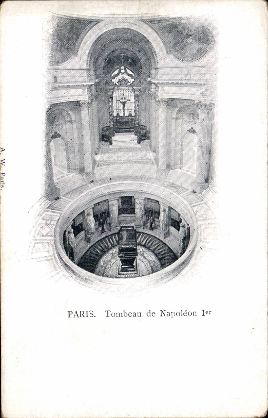 Paris CPA Tomb of Napoleon 1st