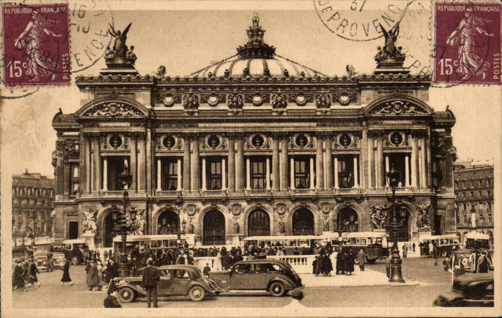 Paris CPA L'opera