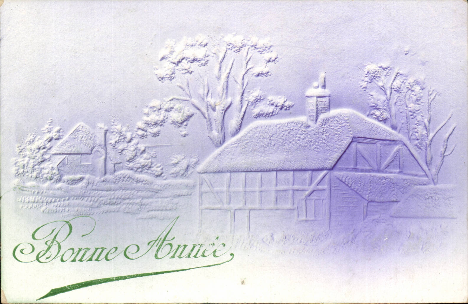 CPA Fantasy House Happy New Year (in relief)