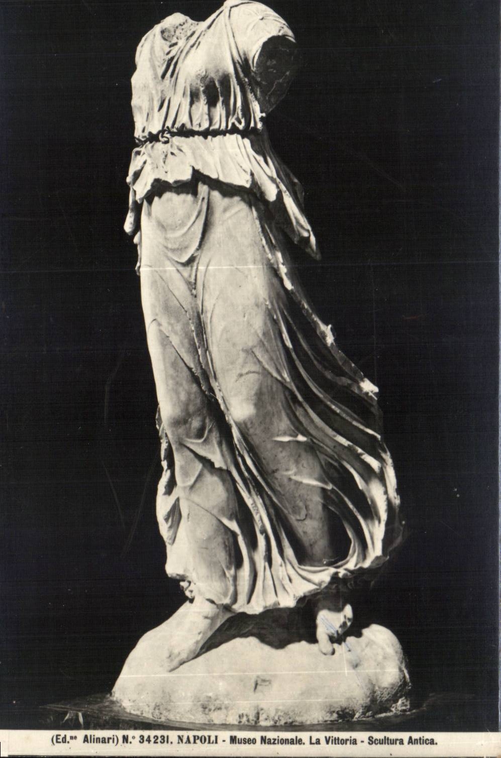 CPA Napoli Museum Nazionale Scultura Antica